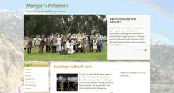 Desktop Screenshot of morgansriflemen.com